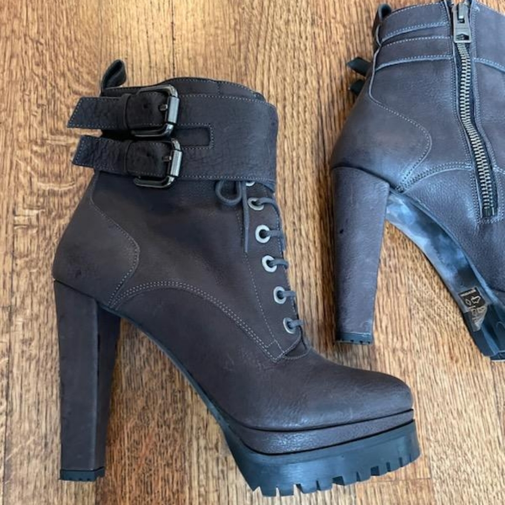 AllSaints suede bootie (women)